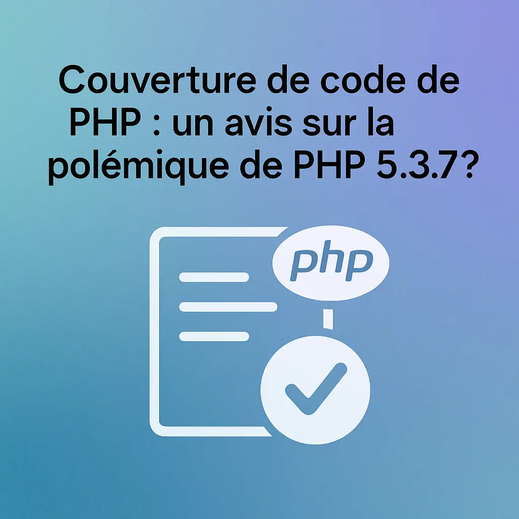 Couverture de code de PHP : un avis sur la polémique de PHP 5.3.7 ?