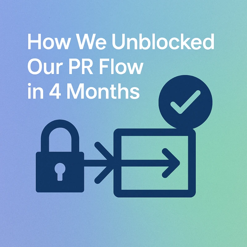 How We Unblocked Our PR Flow in 4 Months