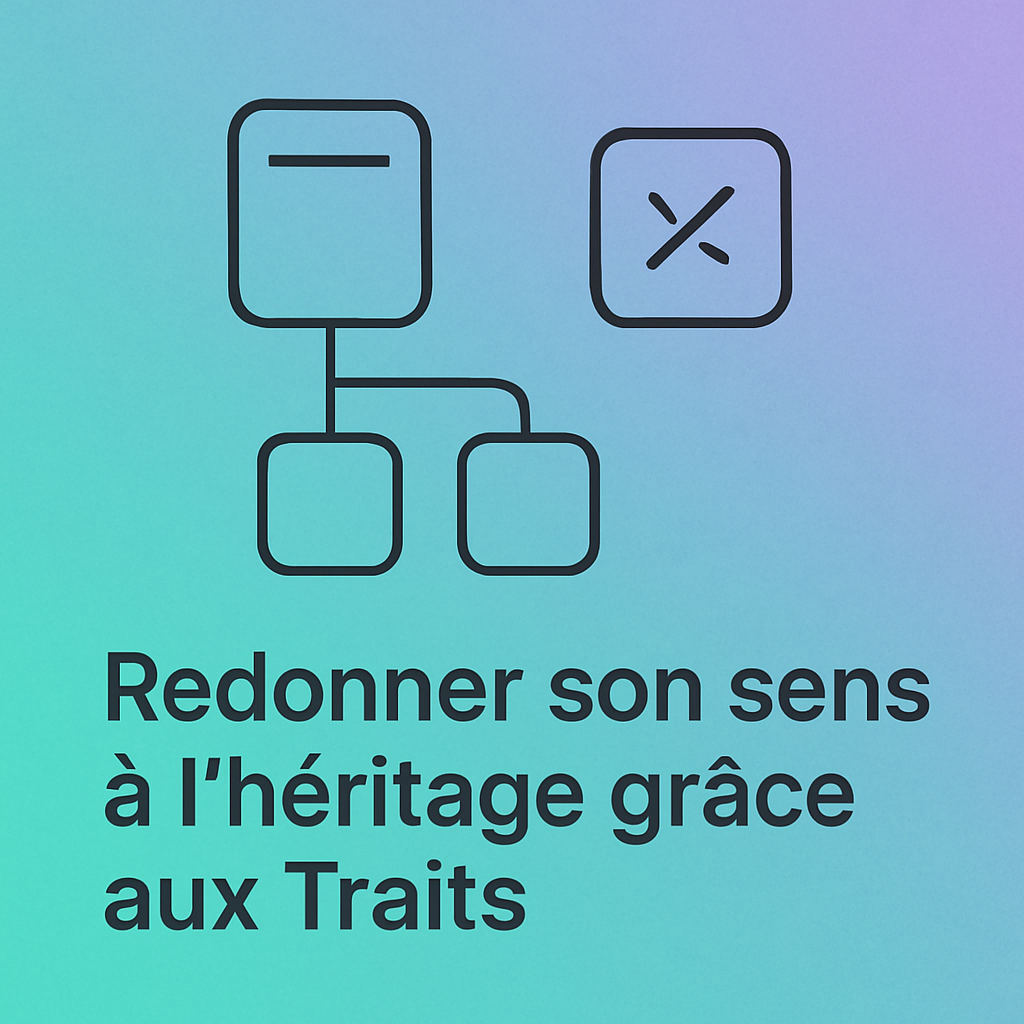 Redonner son sens à l'héritage grâce aux Traits